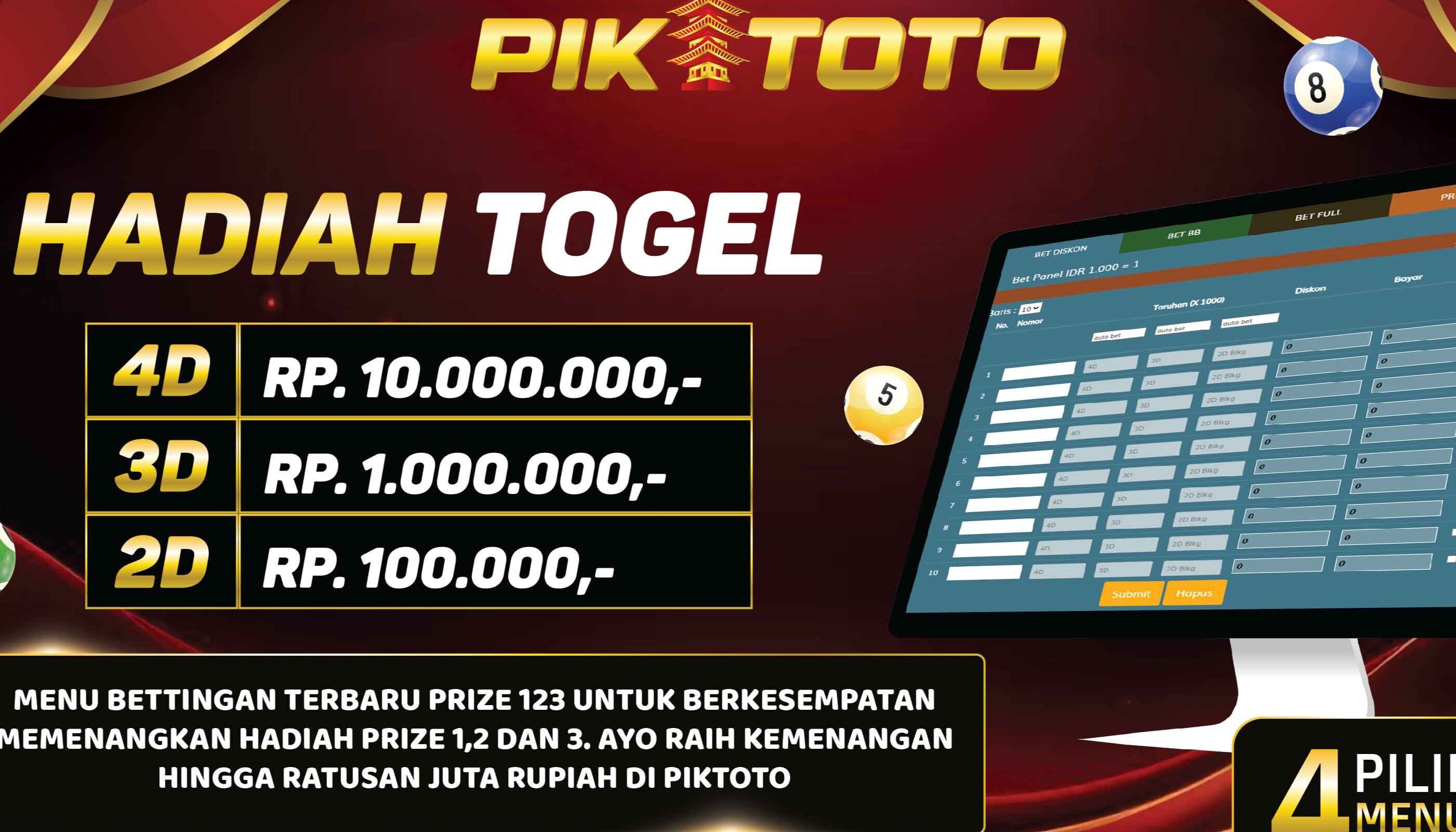 HADIAAH TOGEL TERBESAR