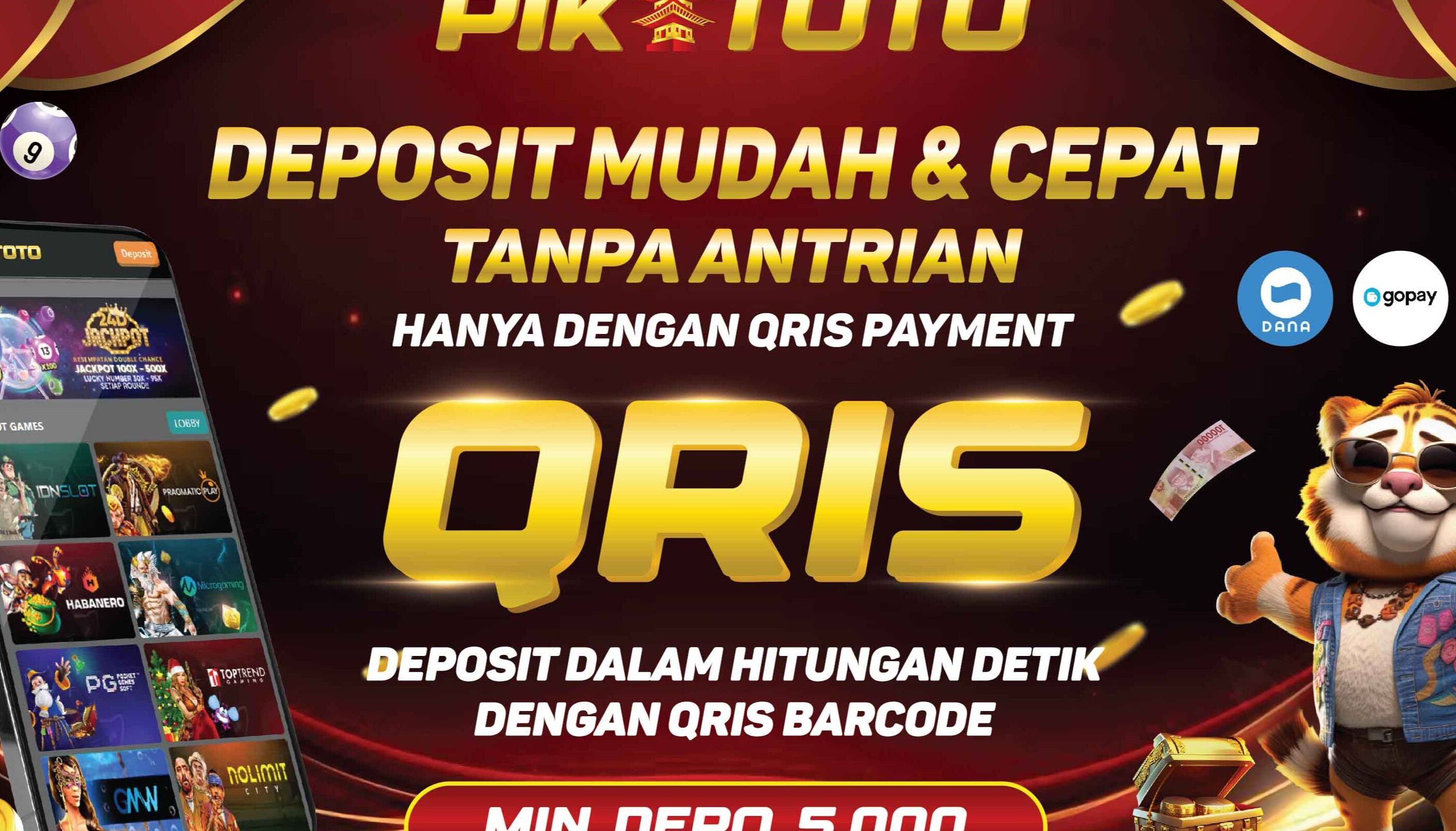 DEPOSIT QRIS 5K